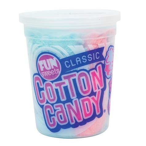 Fun Sweets Cotton Candy 2 Oz Tub | Nassau Candy