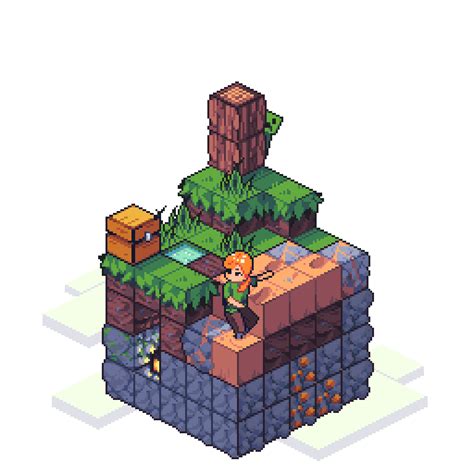 minecraft fanart : r/PixelArt