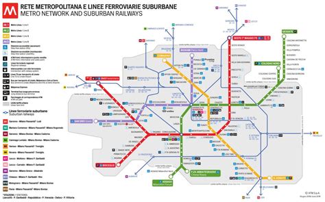 LE MÉTRO DE MILAN - Transport en Commun Milan