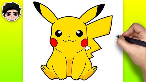 How To Draw Pikachu | Pokemon - Easy Step By Step Tutorial - YouTube