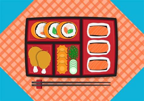 Bento Box Vector Art, Icons, and Graphics for Free Download