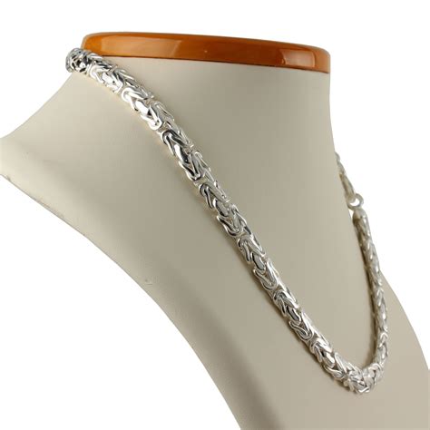 Silver Chain For Men - 925 Sterling Silver Vintage Necklace For Men ...