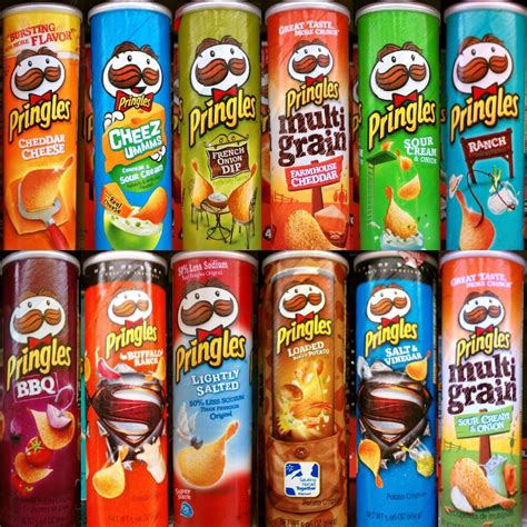 Way too many flavors of Pringles | Junk food snacks, Pringle flavors, Pringles