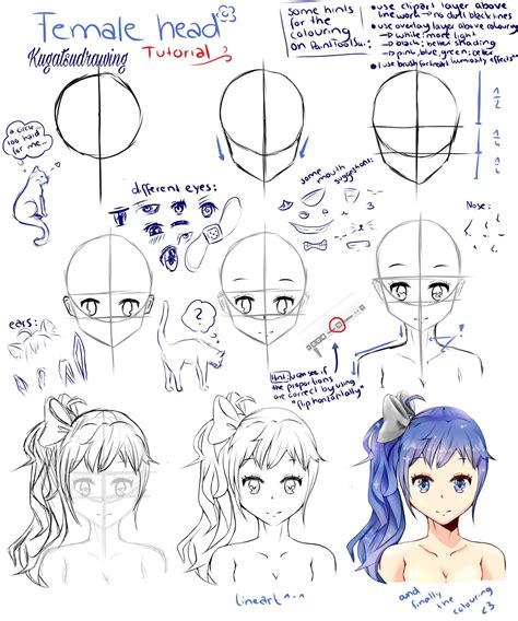 How To Draw Manga Heads - Salma Willis