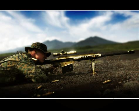 Marine Sniper Wallpaper - WallpaperSafari