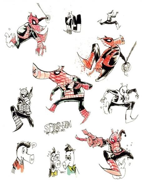 Check out a batch of concept art from Spider-Man: Into the Spider-Verse