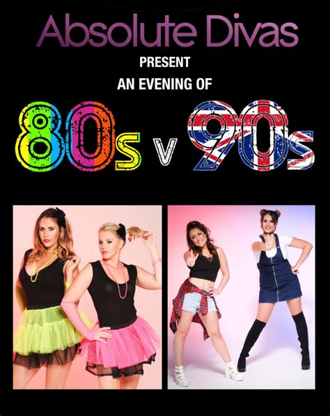 Absolute Divas 80's V 90's Show - Wigan Pier Promotions