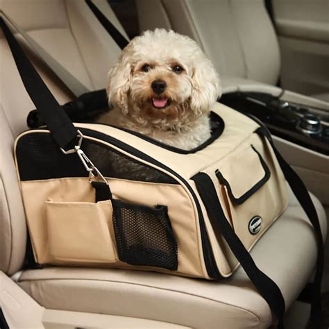 2017 Small Animals Travel Accessories Puppy Car Carrier Seat 3 Color ...