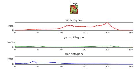 How to plot color channels Histogram of an Image in Python using OpenCV ...