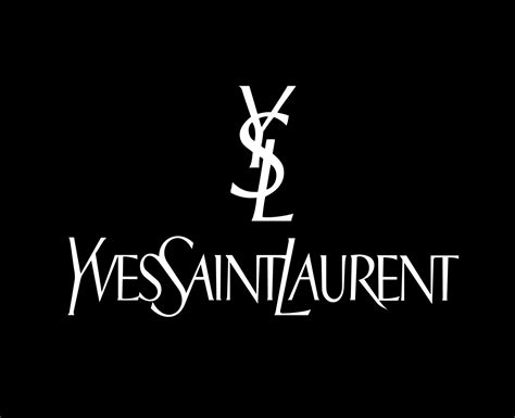 Ysl Yves Saint Laurent Brand Logo White Symbol Clothes Design Icon ...