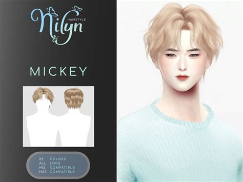 The Sims Resource Mickey Hair Sims 4 Sims Sims 4 Collections