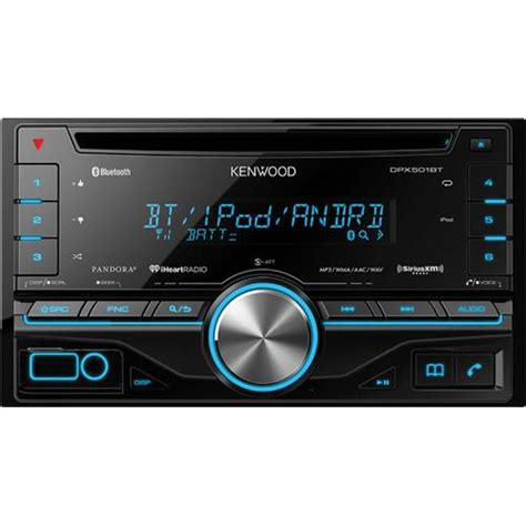 Kenwood DPX501BT Excelon Bluetooth Double Din Indash Car Stereo | BrandsMart USA