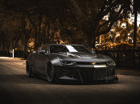 Black Chevrolet Camaro Wallpaper,HD Cars Wallpapers,4k Wallpapers ...