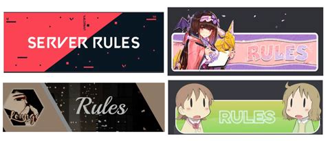 How to Make a Discord Rules Banner