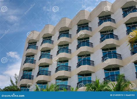 Hotel balcony stock image. Image of housing, balcony - 21493973