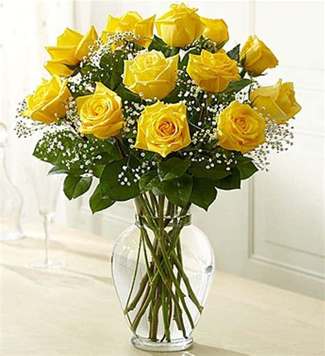 A Dozen Yellow Rose Bouquet - Expressions In Bloom Fine Flowers