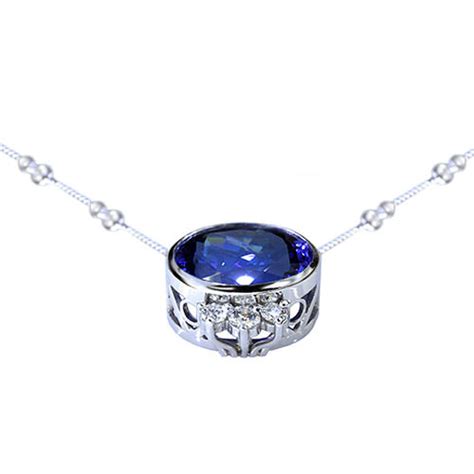 Tanzanite Necklace - Jewelry Designs