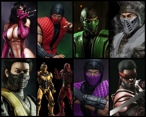 Mortal kombat 11 characters - pooterling