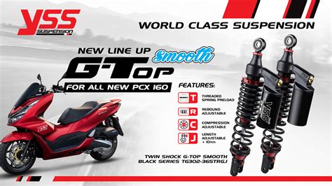 YSS G-TOP Smooth For PCX 160 – MITRA 2000