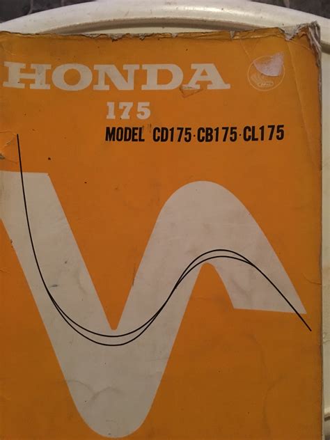 HONDA CD175 CB175 CL175 PARTS MANUAL-ROUGH