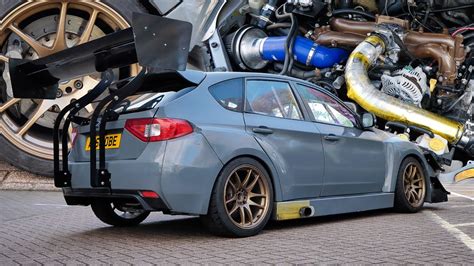 This 550BHP *Time Attack* Subaru WRX STI Hatch is WILD! - Turbo and Stance