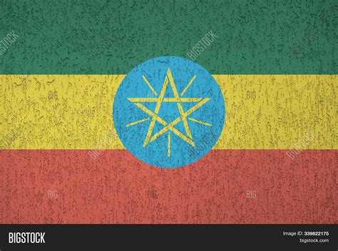 Ethiopia Flag Depicted Image & Photo (Free Trial) | Bigstock