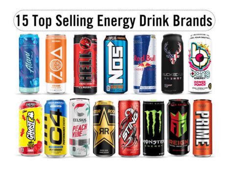 TOP 15 Best List Energy Drink Brands