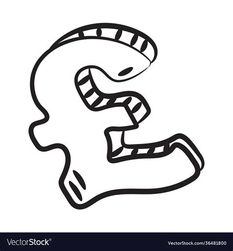 Pound Royalty Free Vector Image - VectorStock