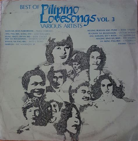 Best of Pilipino Love Songs Vol. 3 by Various Artists (Compilation; Sunshine; TSP-5434): Reviews ...