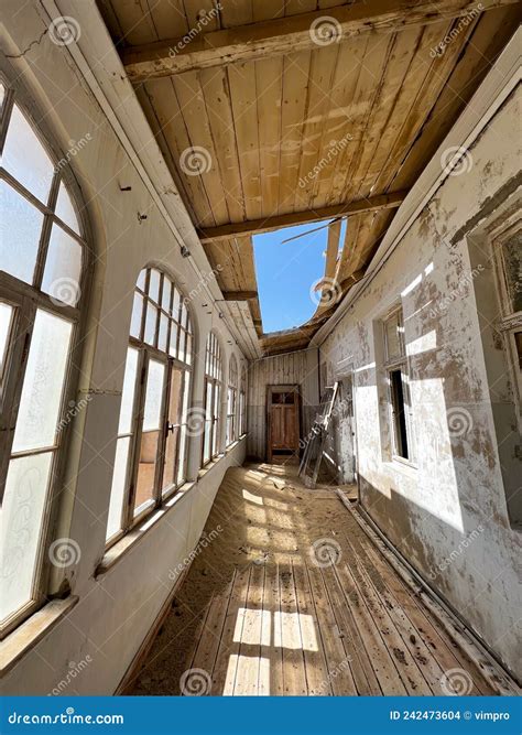 Abandoned City of Kolmanskop in Namibia. Ancient City, Sand in Desert of Africa. Stock Photo ...