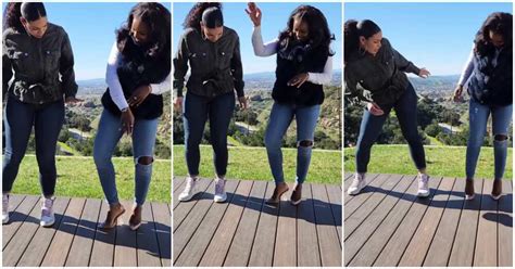 Berla Mundi Teaches Jordin Sparks How To Dance Azonto, She Picks Up ...