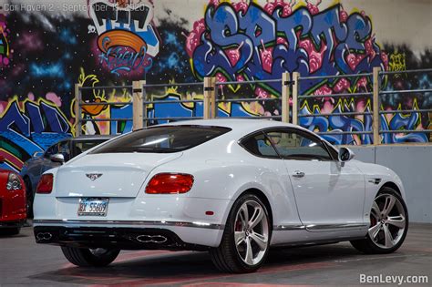 White Bentley Continental GT - BenLevy.com