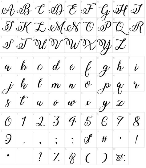 Pauline Fleischer: Calligraphy Alphabet Generator - 10 styles from $48.00