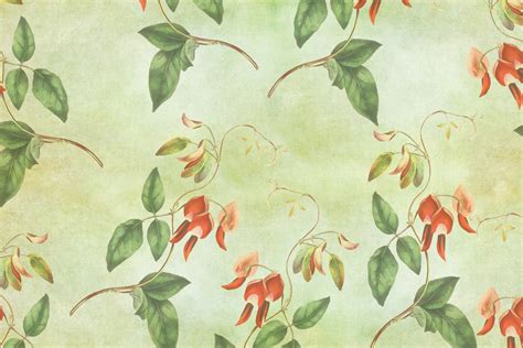 Floral Wallpaper Vintage Free Stock Photo - Public Domain Pictures