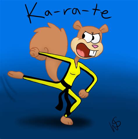 Request - Karate Sandy by xLilacNiallDoex on DeviantArt