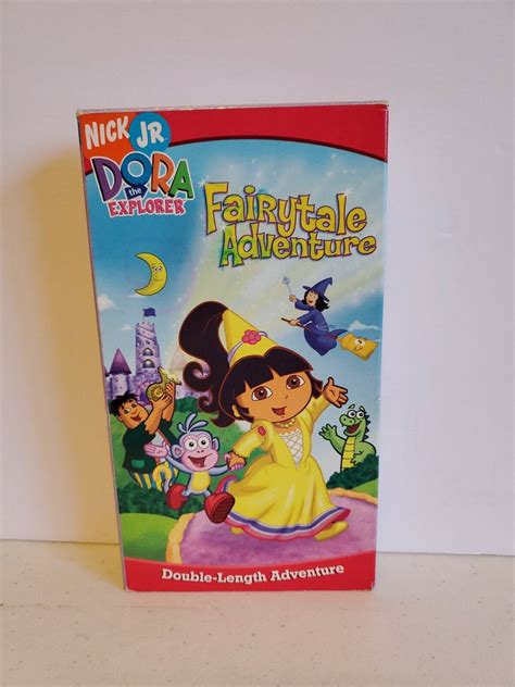 Nick Jr Dora The Explorer Fairytale Adventure Vhs Movie Vcr Tape Eur | Hot Sex Picture