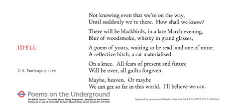 Idyll – Poems on the Underground