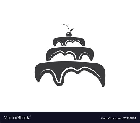 Cake logo Royalty Free Vector Image - VectorStock