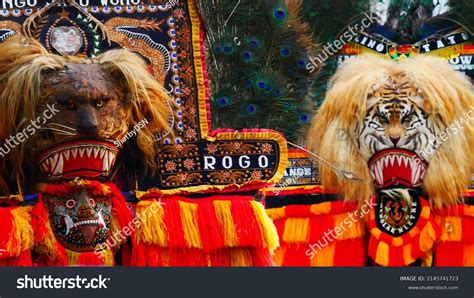 Reog Traditional Dance Ponorogo Indonesia Stock Photo (Edit Now ...