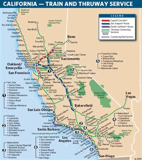 California-amtrak-map - Stop and Move