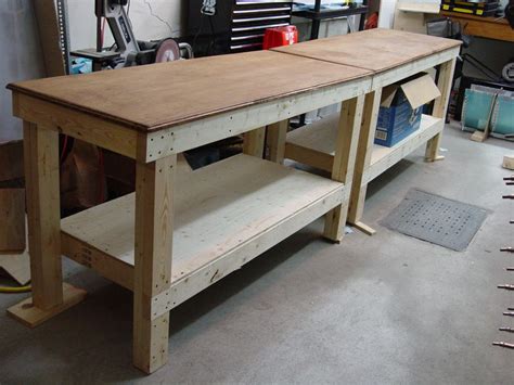 Woodwork Diy Garage Workbench PDF Plans