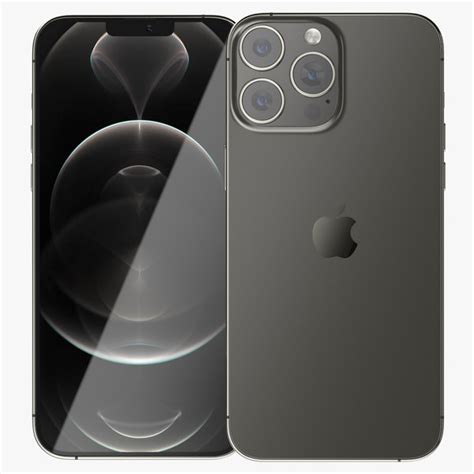 Apple iPhone 13 Pro Max Graphite 3D - TurboSquid 1748576