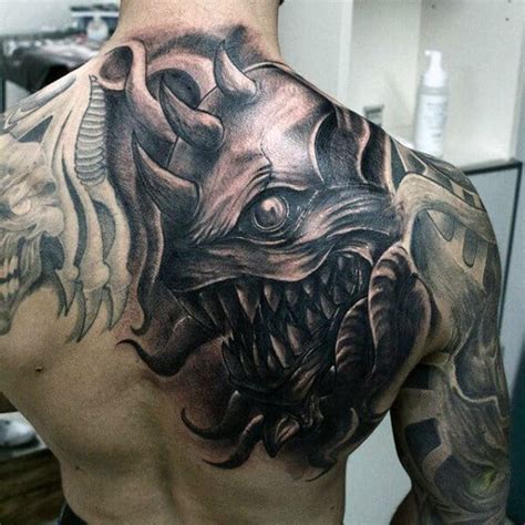 Demon, Devil, Evil and Satanic tattoo designs for men - Outsons