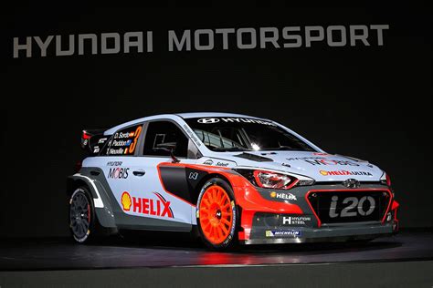 Hyundai reveals new i20 WRC