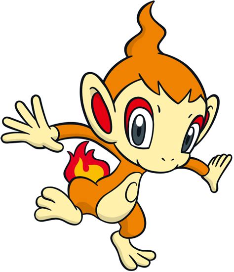 Chimchar official artwork gallery | Pokémon Database