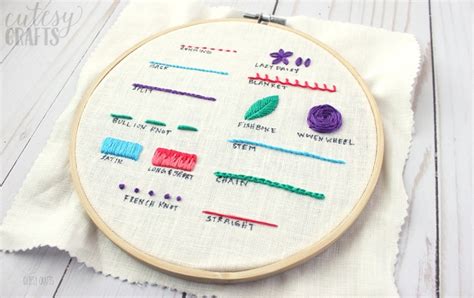 Embroidery Stitches Names Near Me | Embroidery Shops