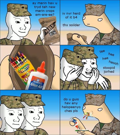 When did Marines really start eating crayons: An investigation