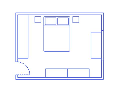 Bedroom Layouts Dimensions & Drawings | Dimensions.Guide