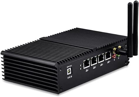 Pfsense Router Hardware MI4005L Intel Core i3 4005U Processor, 15 W x86,4 LAN Pfsense Box, as a ...