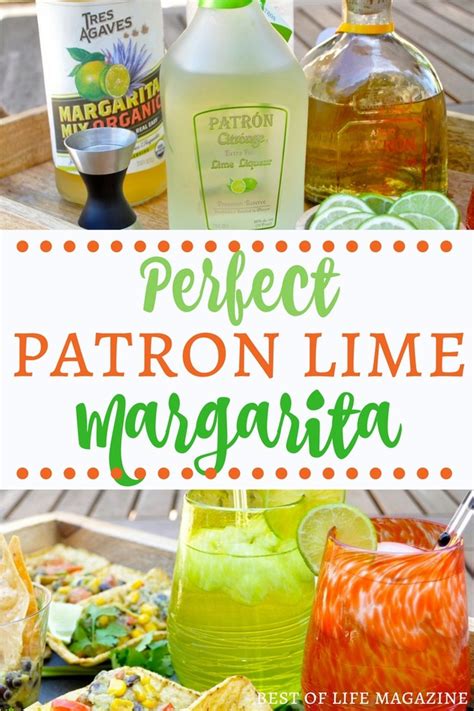 Perfect Lime Patron Margarita Recipe - The Best of Life® Magazine